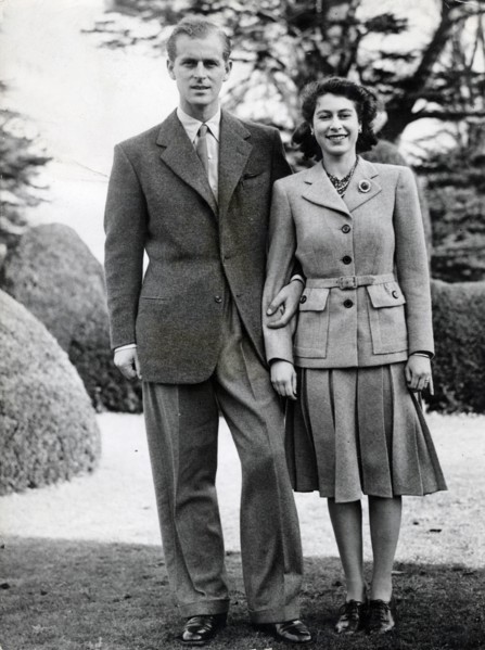 La princesse Elisabeth et le prince Philip