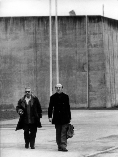 Jean-Paul SARTRE et Klaus CROISSANT, 1974