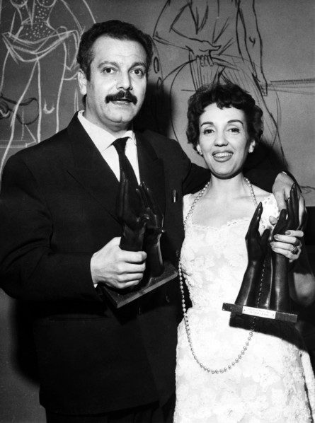 Georges Brassens et Gloria Lasso