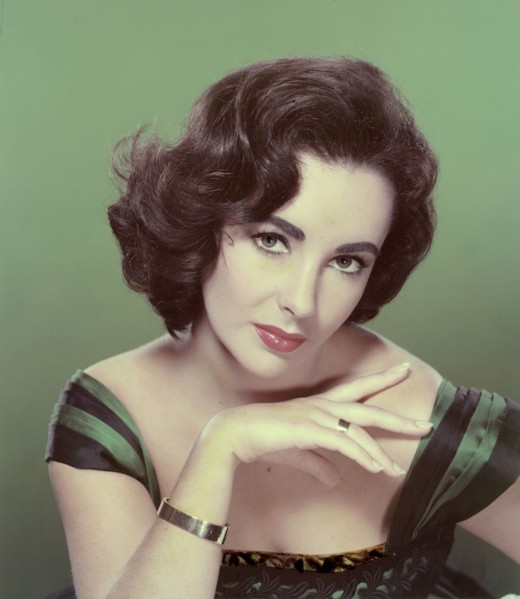 Elizabeth TAYLOR, portrait