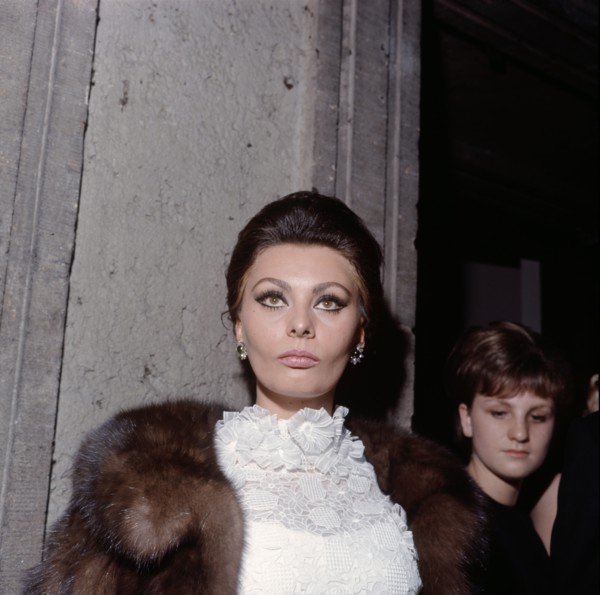 Sophia LOREN, portrait at the Bambi Awards, Munich 1965