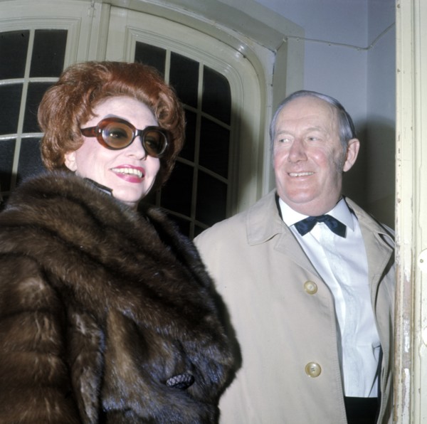 Zarah LEANDER with husband Arne HÜLPHERS