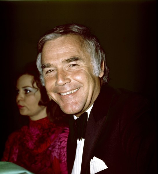 Joachim FUCHSBERGER and Gundula KORTE at the Bambi awards, 1970