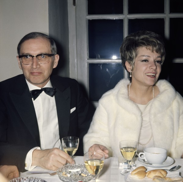 Ruth LEUWERIK with her husband Dr. PURPER, Munich 1971