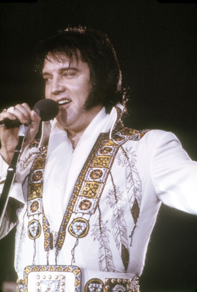 Elvis PRESLEY at a concert, Florida 1977