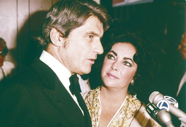 Elizabeth TAYLOR with husband John WARNER, 1977