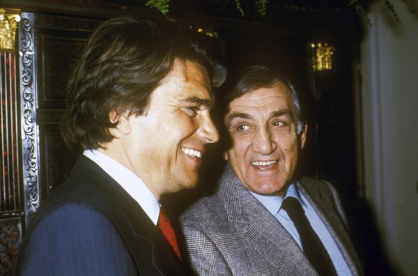 Bernard TAPIE and Lino VENTURA