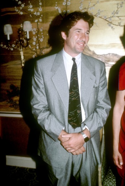 Richard GERE and Tenzin GYATSO, DALAI LAMA