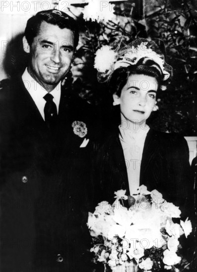 Cary GRANT and wife Barbara HUTTON