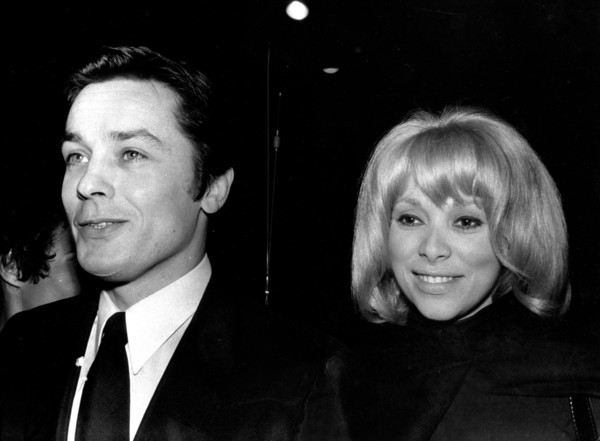 Alain DELON and Mireille DARC