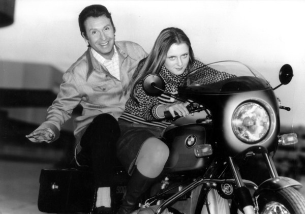 Peter ALEXANDER mit seiner Tochter Susanne