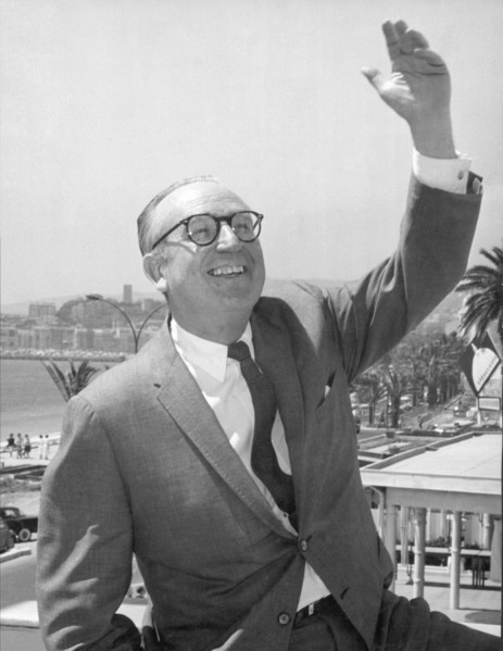 Harold Lloyd in Cannes, 1962