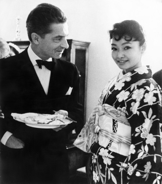 Herbert von KARAJAN and Izumi YUKIMURA, Tokyo 1957