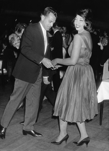 Josephine BAKER at the press ball