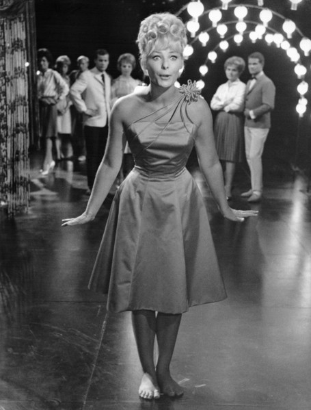 Vivi BACH in a television show, 1962