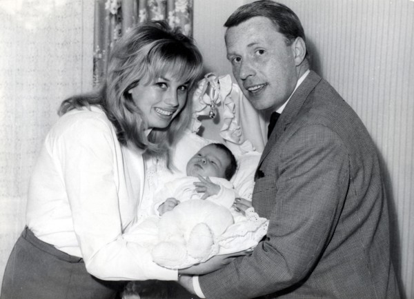 Barbara VALENTIN with husband and child