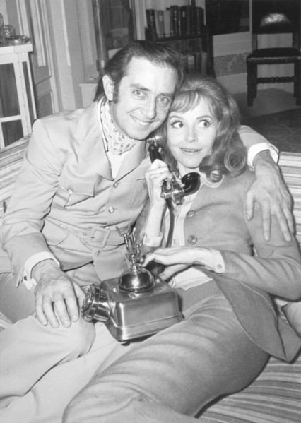 Hans CLARIN and Gerlinde LOCKER in 'Tumult in the Evening' 1972
