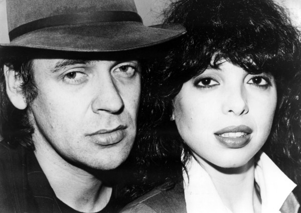 Udo LINDENBERG and Helen SCHNEIDER during a tour of Germany, 1980