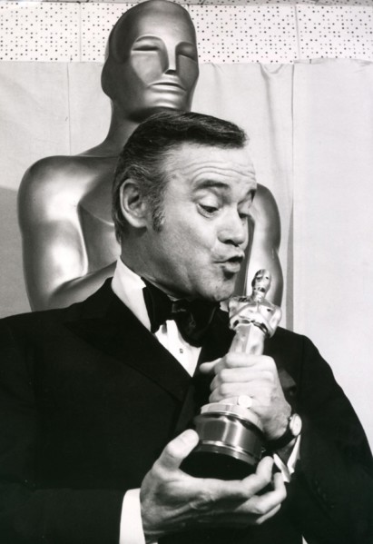 Oscars 1973: Jack LEMMON with Oscar