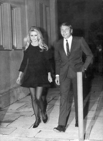 Brigitte BARDOT and Gunter SACHS, 1967