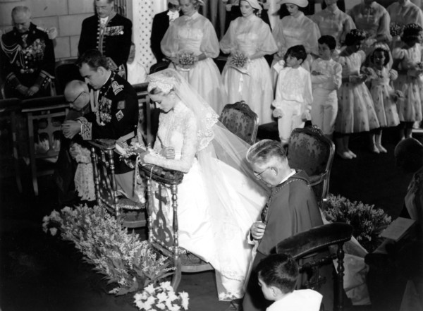 Wedding of Prince RAINIER III. and Grace KELLY, Monte Carlo 1956