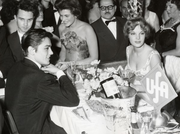 Romy SCHNEIDER and Alain DELON, Film Ball 1959