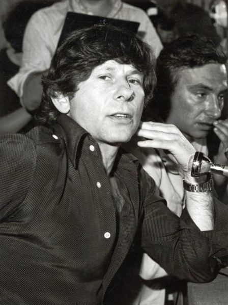 Roman POLANSKI during a press conference, Cannes