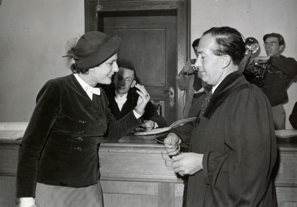 Leni RIEFENSTAHL and Dr. Alexander BEIER
