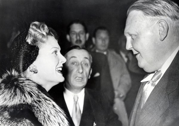 Marika RÖKK and Ludwig ERHARD, 1950