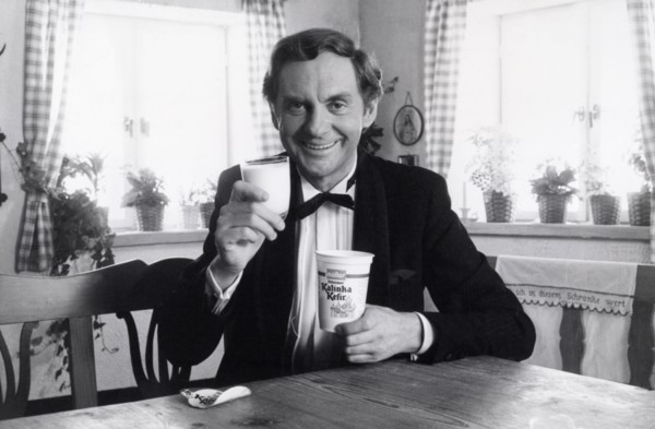 Harald JUHNKE, advertising for dairy products, undated around the 1970s