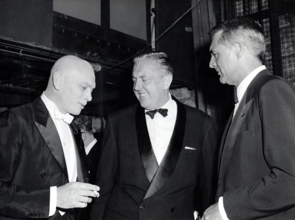 Yul BRYNNER, Jaques TATI, Cary GRANT, 1959