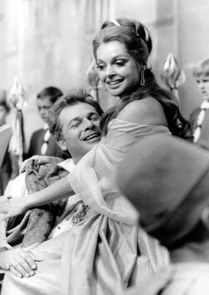 Salzburg Festival 1967: Nadja TILLER and Walther REYER