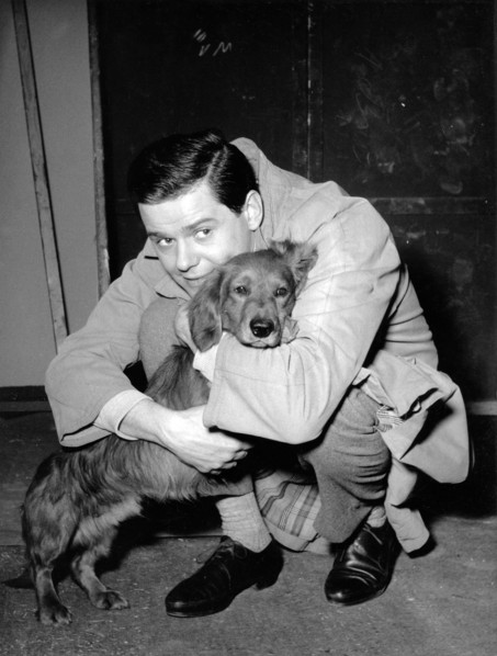 Walter GILLER with dog