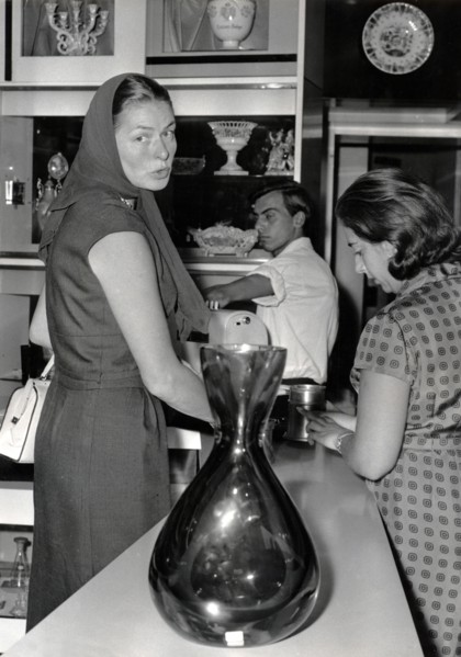 Ingrid BERGMAN in Rome 1963