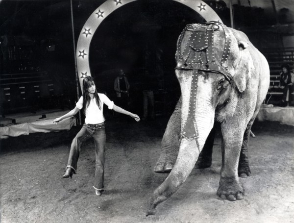 Jane BIRKIN in the circus
