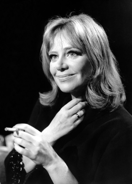 Hildegard KNEF, portrait around the 1960s