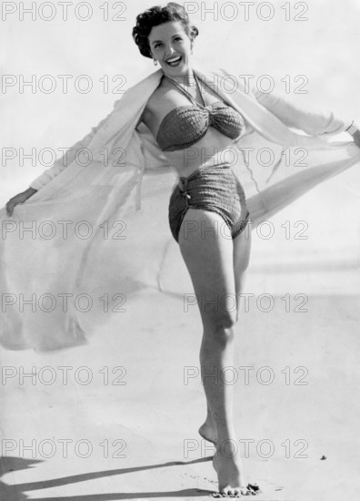 Jane RUSSELL in bikini, undated