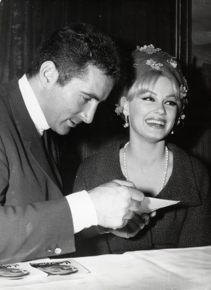 Freddy QUINN and Mamie VAN DOREN, Munich 1964