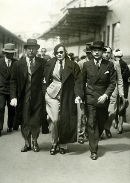 Marlene DIETRICH and Rudolf SIEBER in Paris, 1933