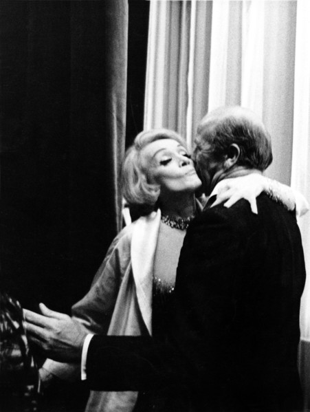 Marlene DIETRICH and Matt BUSBY, 1965