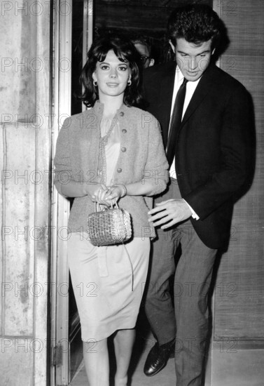Natalie WOOD and Warren BEATTY, Rome 1962