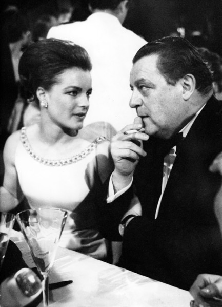 Romy SCHNEIDER and Franz Josef STRAUSS, 1968