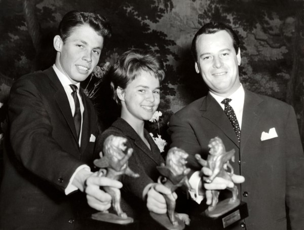 Peter KRAUS, Fred BERTELMANN and Cornelia FROBOESS