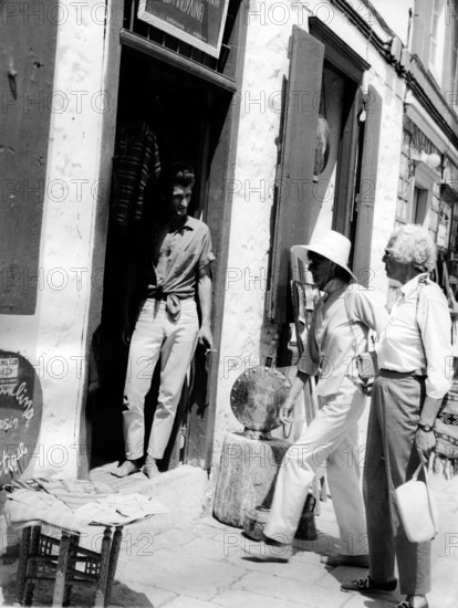 Greta GARBO in Greece