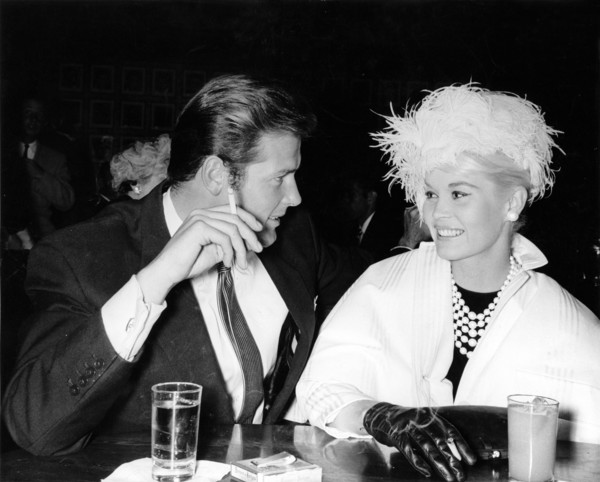 Roger MOORE and Dorothy PROVINE
