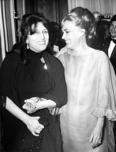 Anna MAGNANI and Jeanne MOREAU, 1965