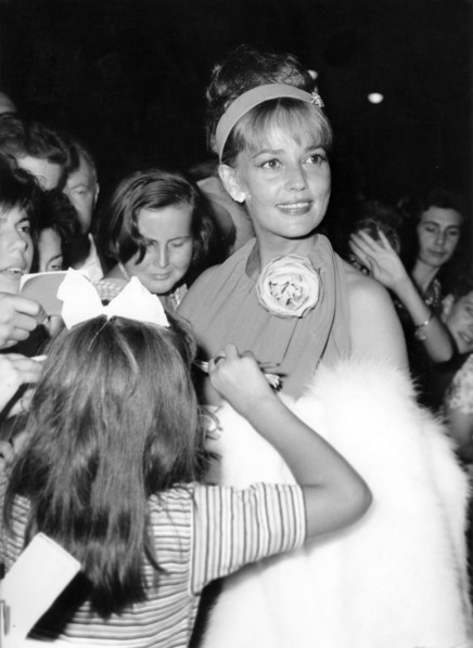 Jeanne MOREAU in Venice, 1961
