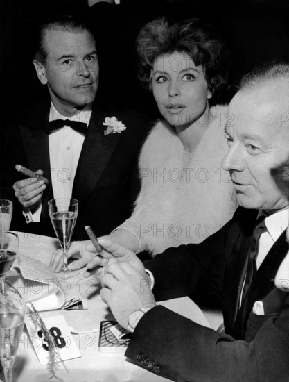 Heinz RÜHMANN, Sonja ZIEMANN and OW FISCHER, Berlin 1959