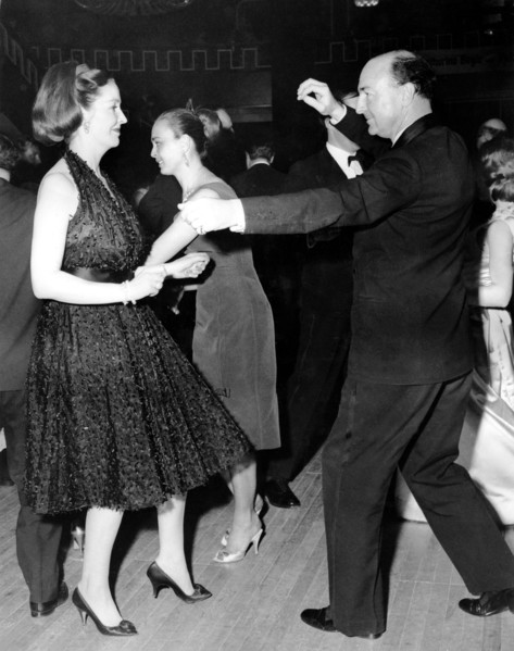 John PROFUMO and Valerie HOBSON dancing, London 1962
