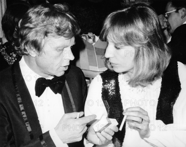 Hardy KRÜGER with his wife Fancesca